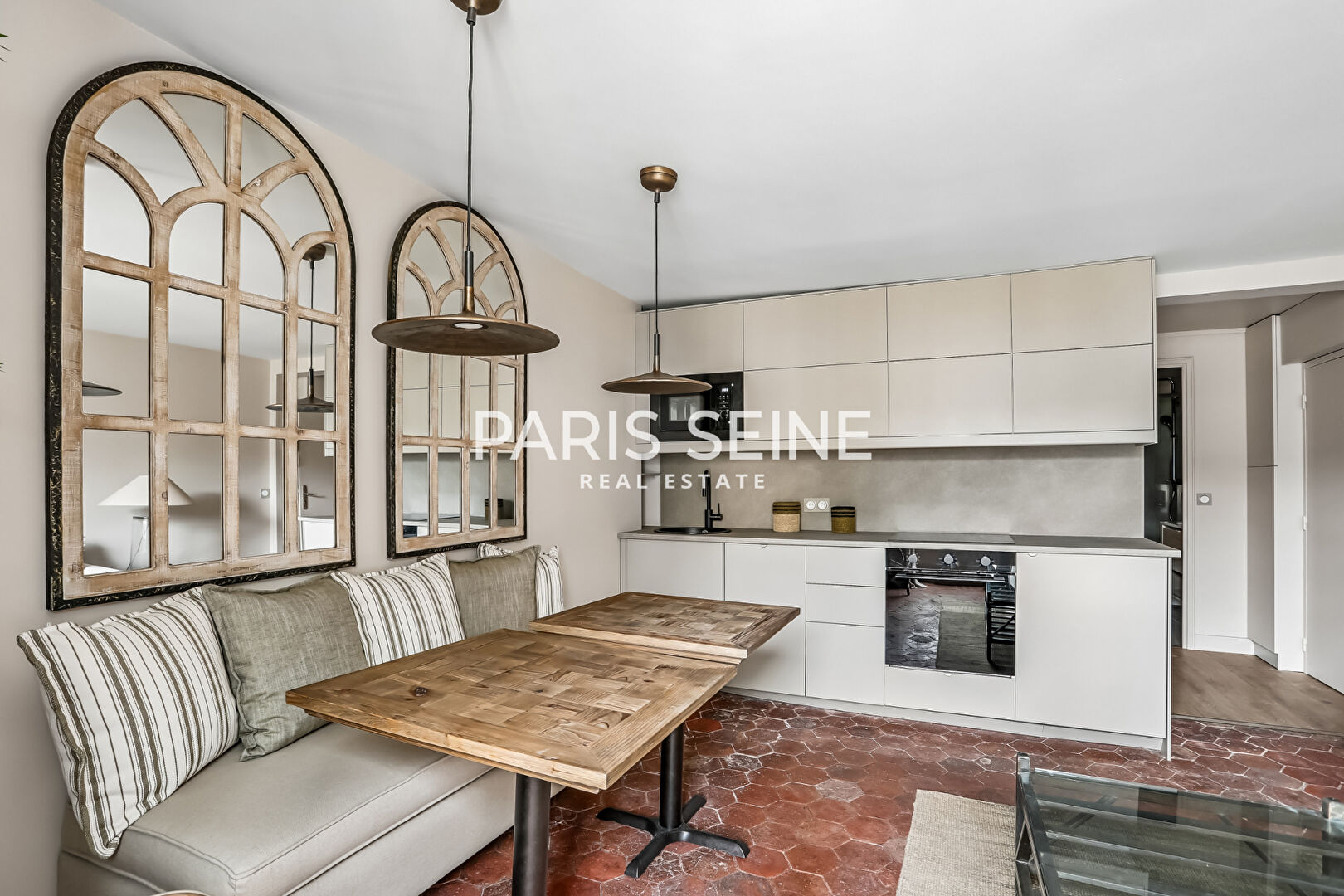 Paris 6e - 34m² - 2p. - 1ch.