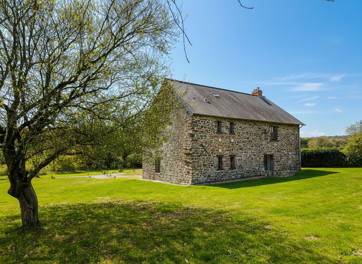 Photo Iffendic, Propriété de caractère en campagne 6 pièce(s) 141 m2 image 2/6