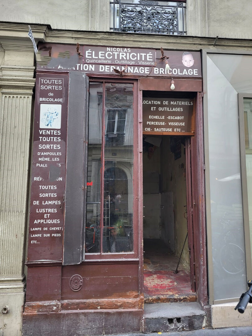 Boutique 11m² 75009 paris