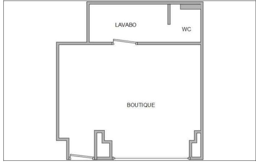 Photo Murs de boutique de 24m² 75015 Paris image 2/2