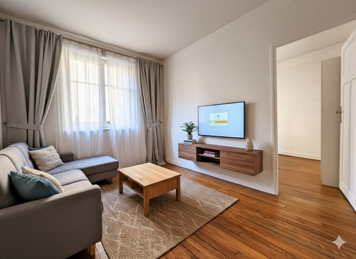 2 pièce(s) 31 M² + cave