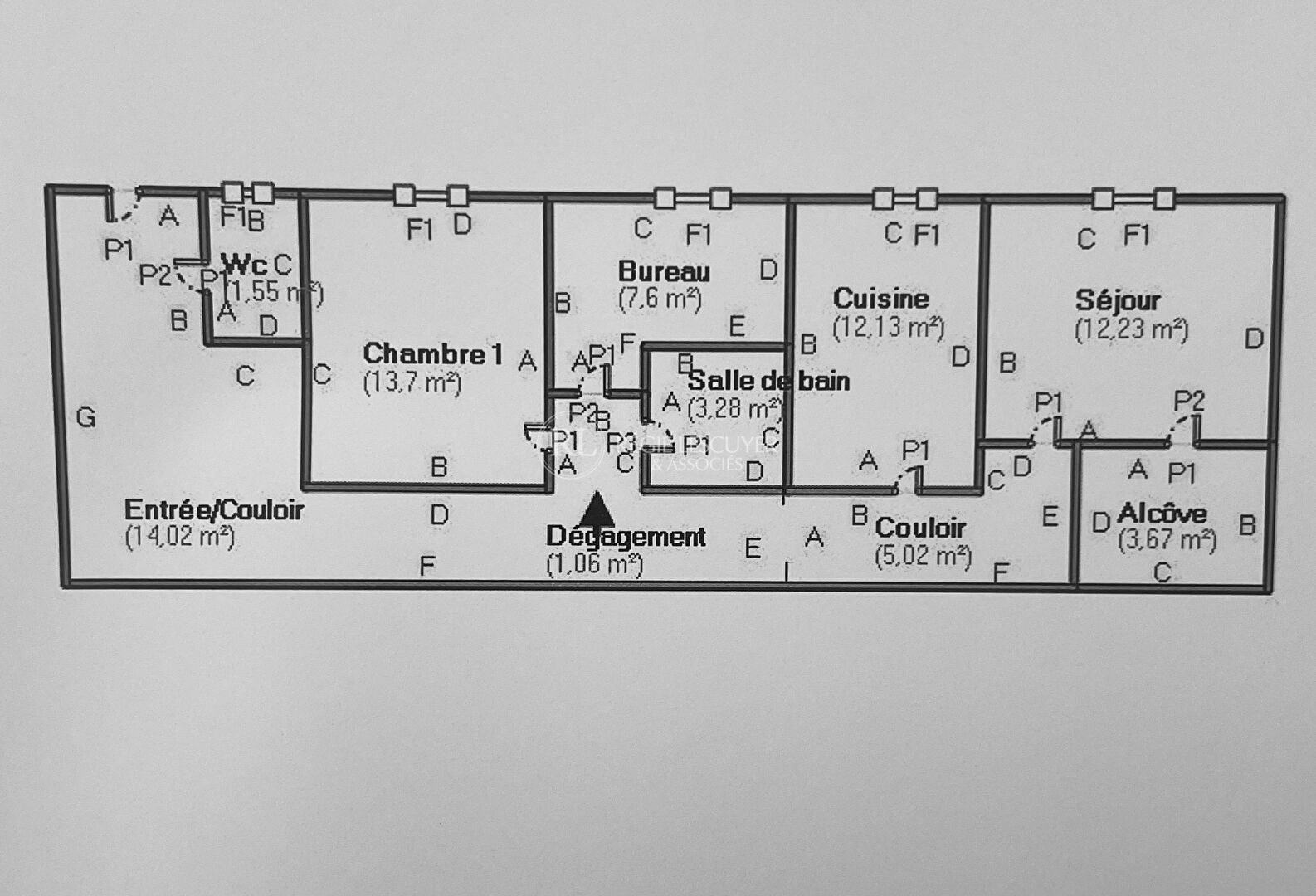 Photo Appartement Lyon 3 pièce(s) 74.89 m2 image 3/6