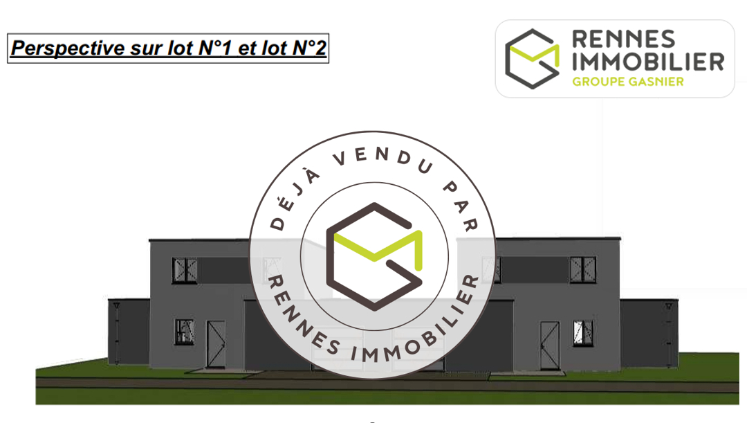 Maison neuve Saint Grégoire 5 pièces d'environ 114.44 m2