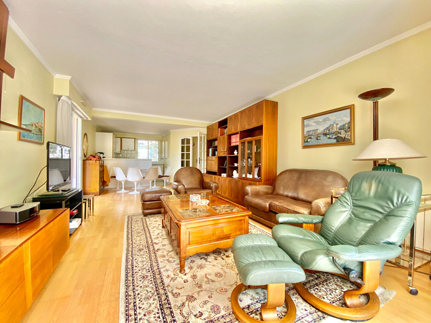 Appartement  La Baule centre 3 pièce(s) 91.81 m2 +  terrasse  35m2+  jardin 70m2