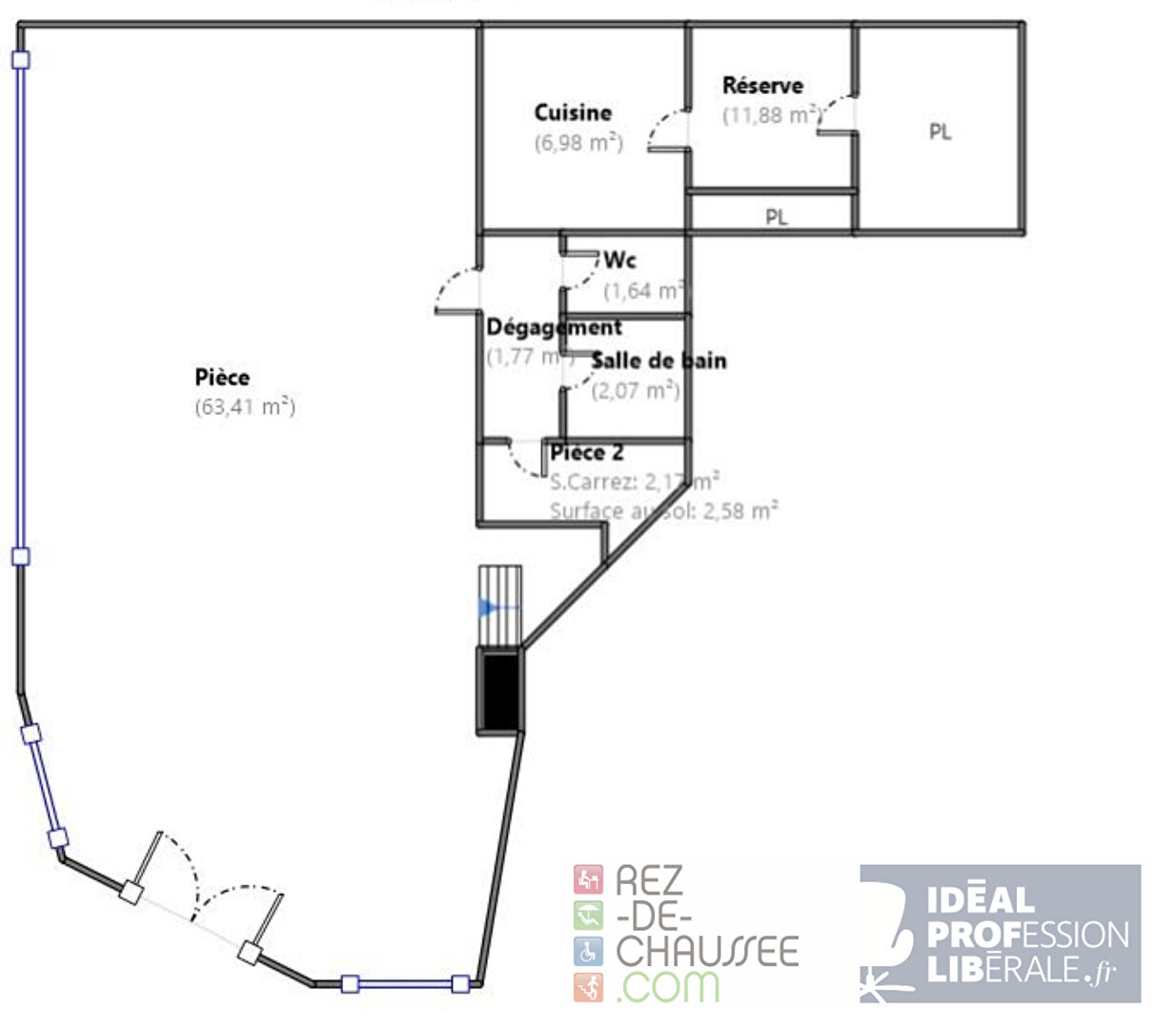 BUTTE MONTMARTRE - LOCAL COMMERCIAL D'EXCEPTION