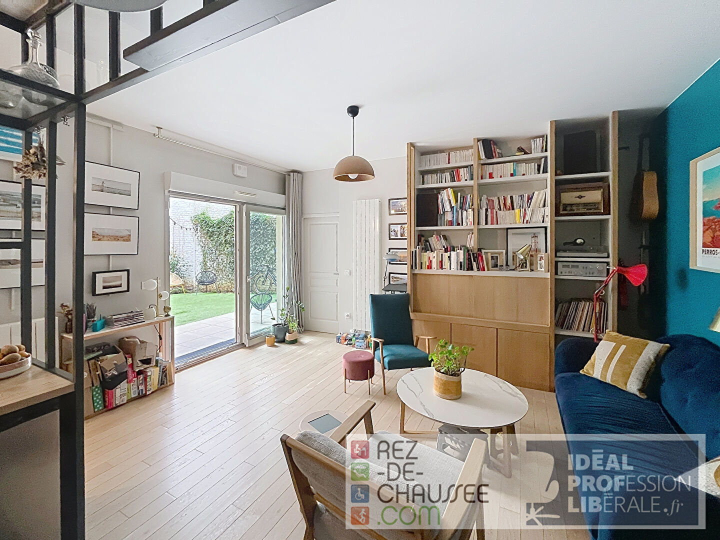 BEL ESPACE DE 55M2 AVEC TERRASSE ET JARDIN DE 54M2