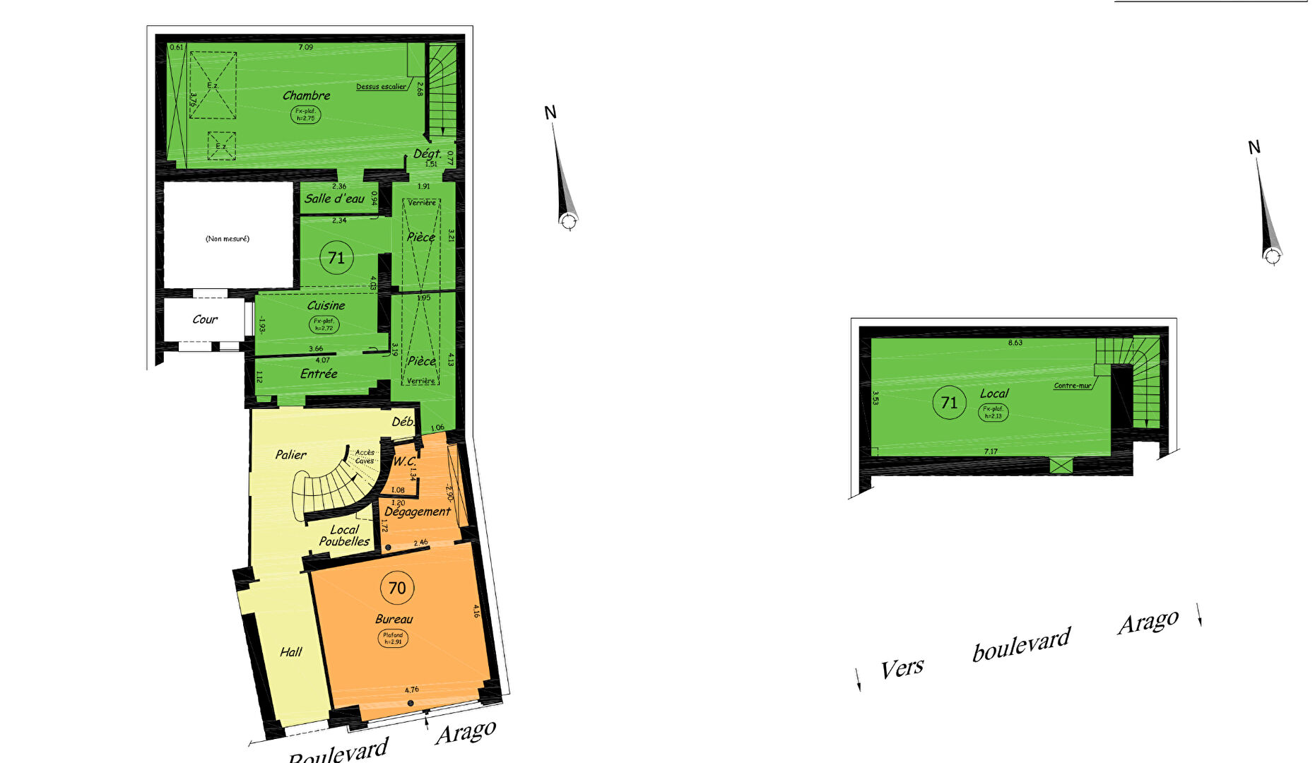 LOCAL COMMERCIAL BVD ARAGO