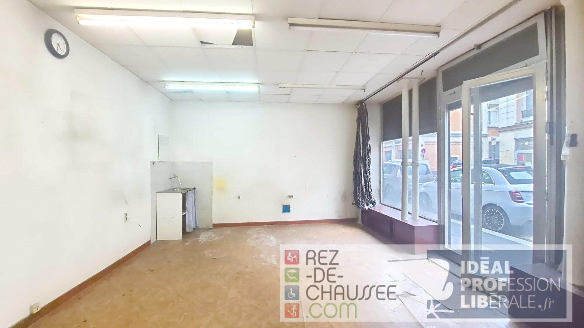 MENILMONTANT BUREAU POUR PROFESSION LIBERALE A RENOVER