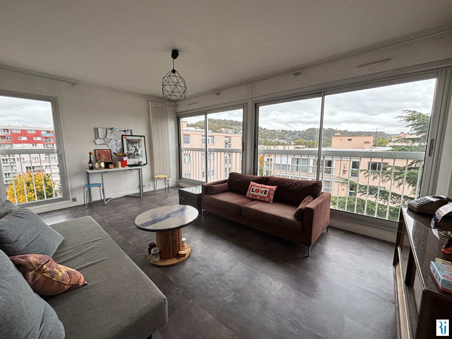 A vendre Rouen Ile Lacroix F2 55m² + parking