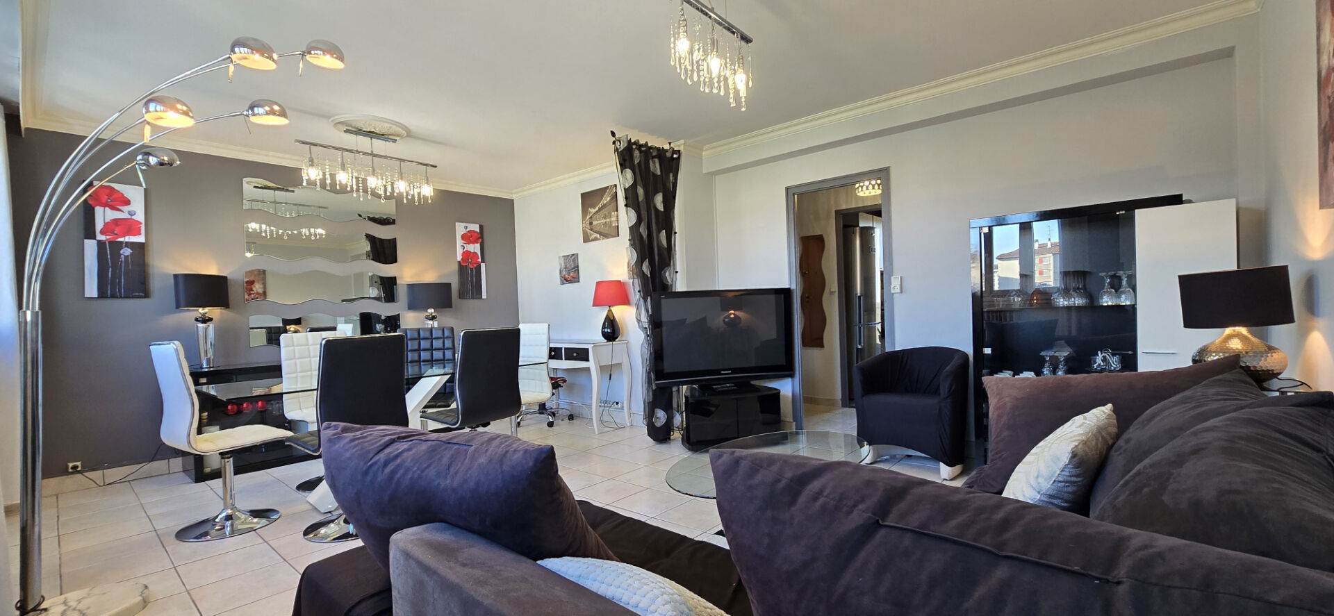 Appartement meublé Villeurbanne 3 pièce(s) 65 m2