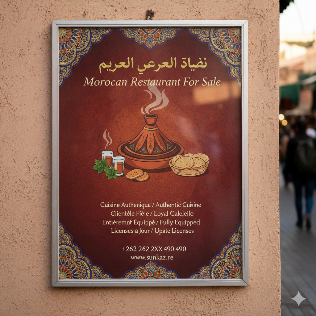 Photo Fonds de commerce : Cuisine orientale sur un axe très passant image 1/1
