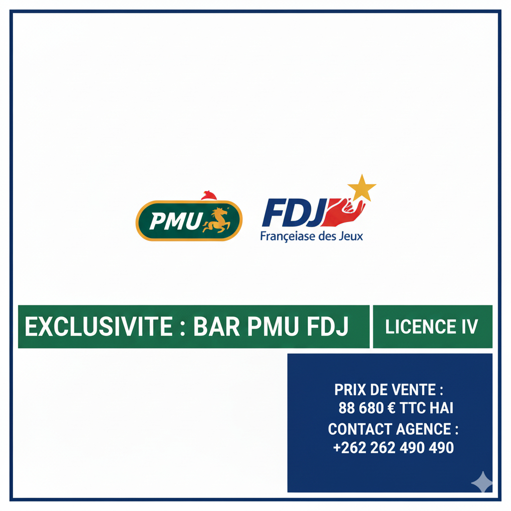 EXCLUSIVITE : Bar PMU FDJ ? Emplacement stratégique  Sud