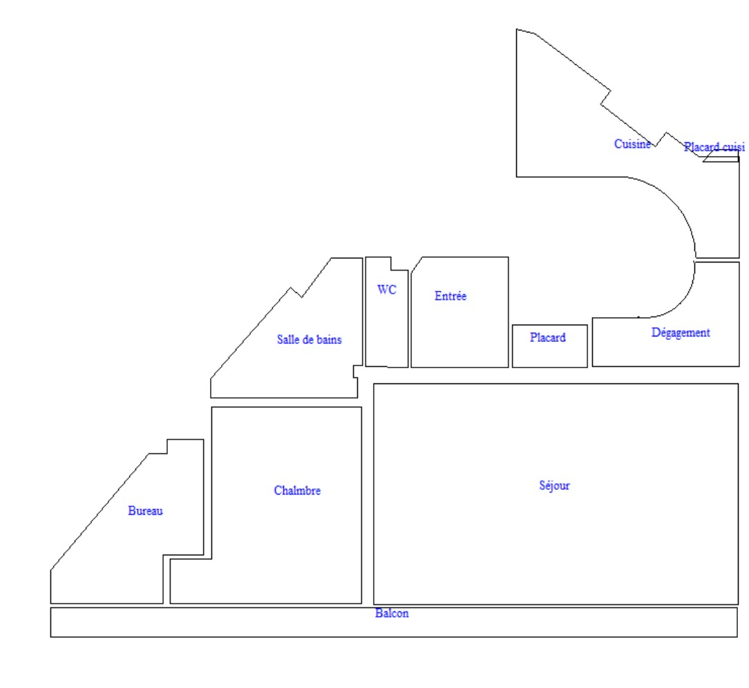 Photo Appartement Paris 3 pièces 79.51 m2 image 6/6