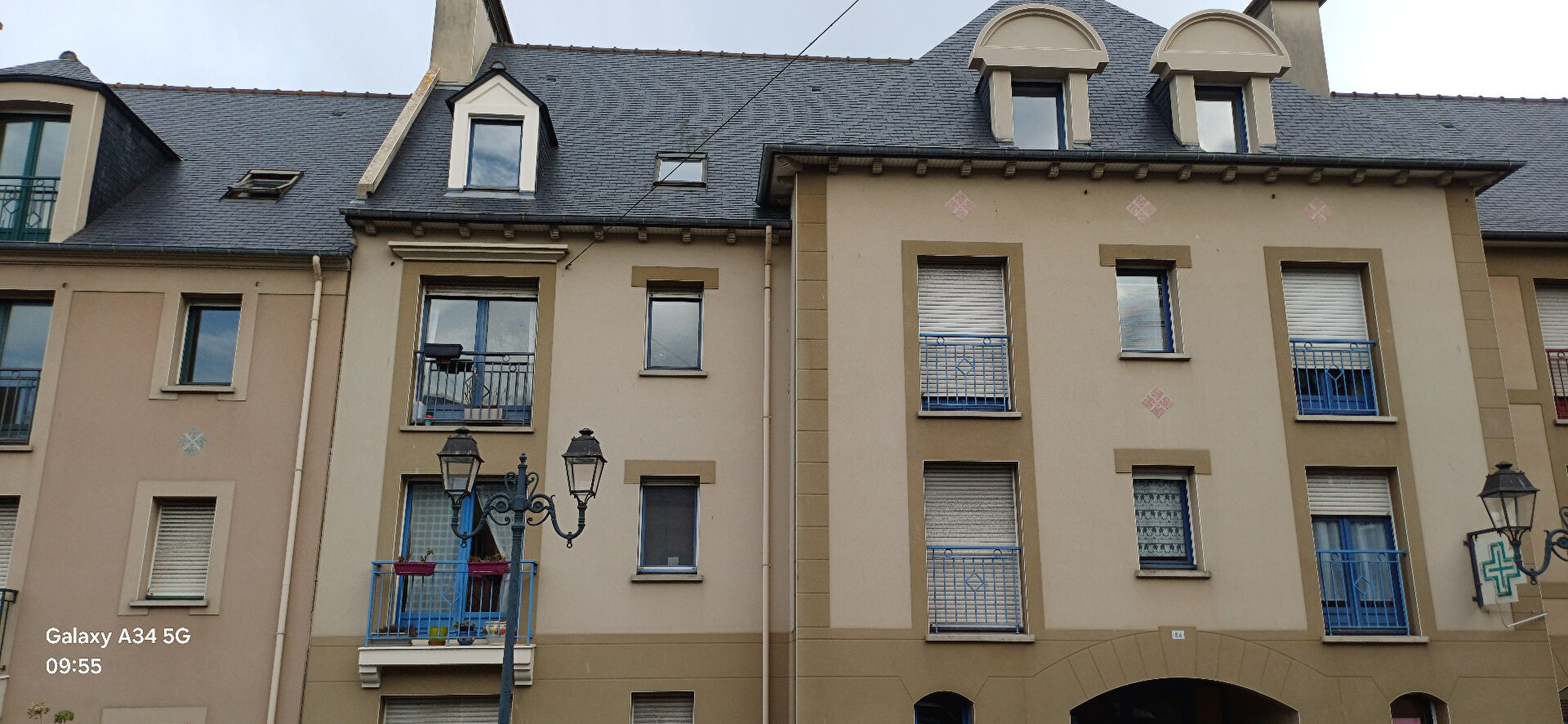 A saisir bel appartement T3 à Saint Malo de 66 m2.