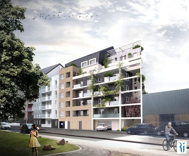 F4 NEUF BALCON ET PARKING - ROUEN AVENUE JEAN RONDEAUX