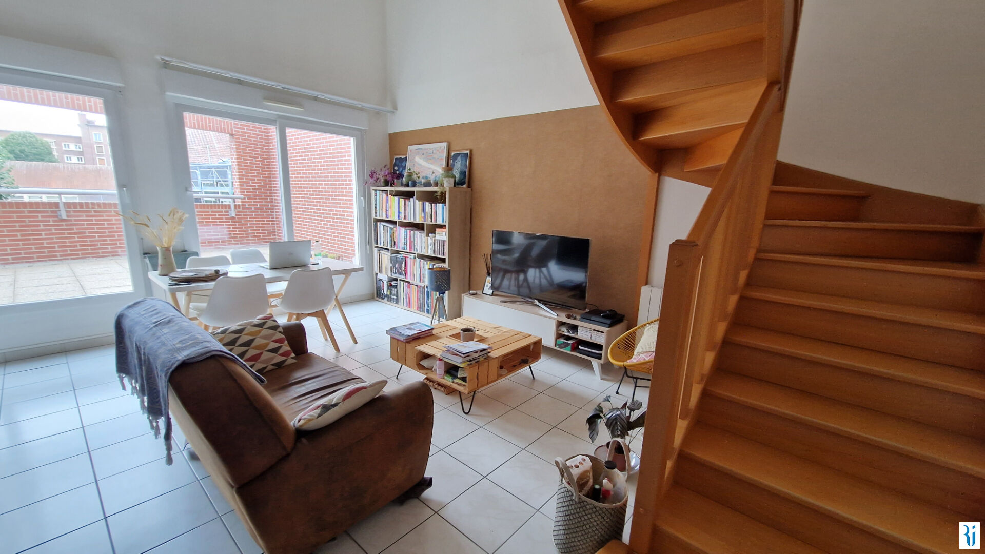F4 DUPLEX TERRASSE PARKING ET GARAGE - ROUEN CLINIQUE MATHILDE