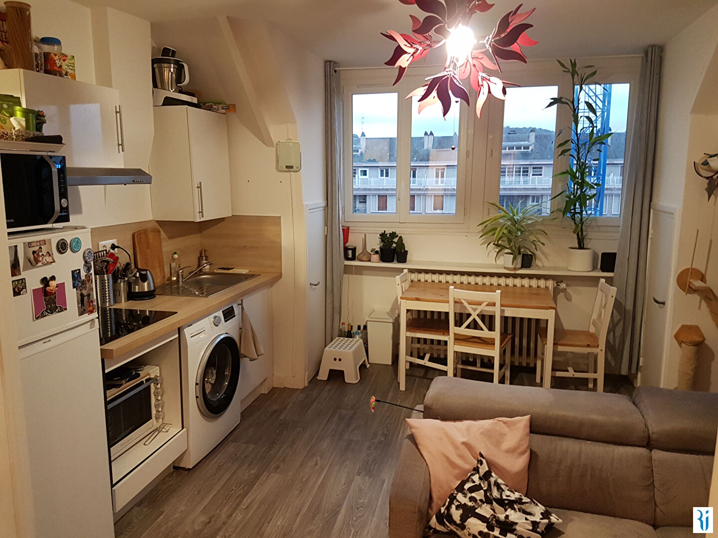 F2 CHAUFFAGE COMPRIS - ROUEN RUE GRAND PONT