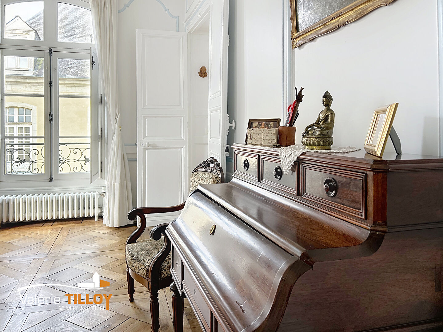 Rennes, centre-ville, appartement de 150m² dans un immeuble bourgeois du XVIIIème