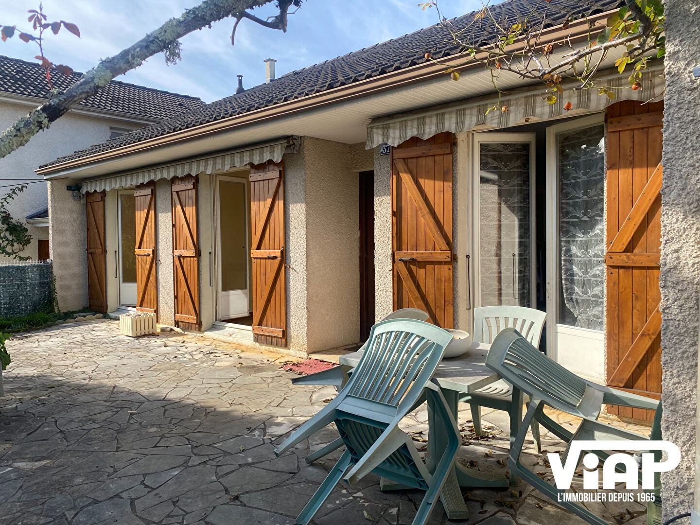 Plain-pied de 4 chambres