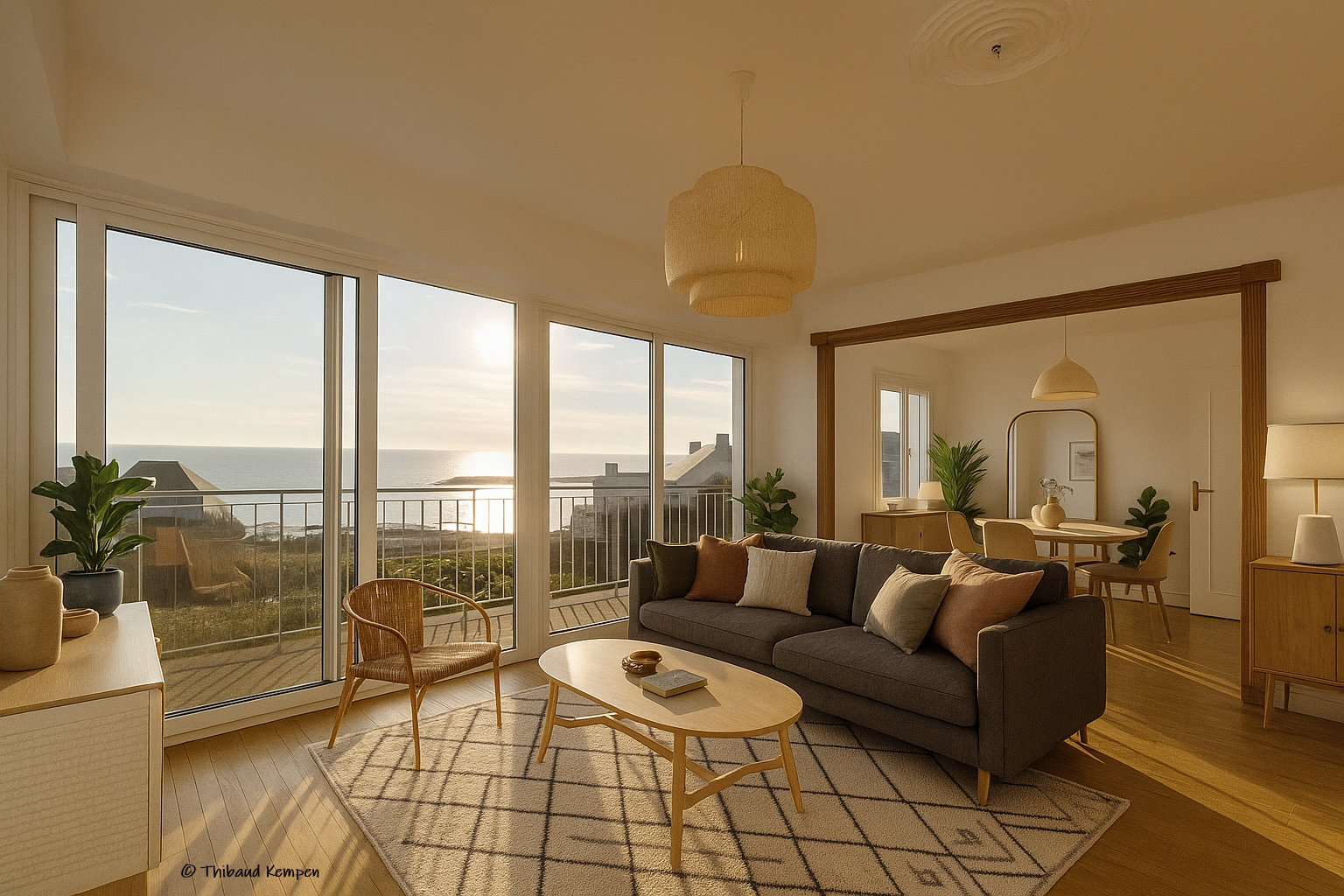 Photo Maison face à l'Océan - Port de Doelan image 1/6