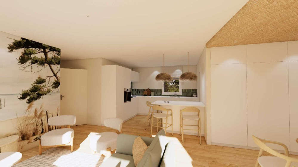 Photo Maison plain-pied PMR 92m2 - Travaux en cours - La Foret Fouesnant image 2/6