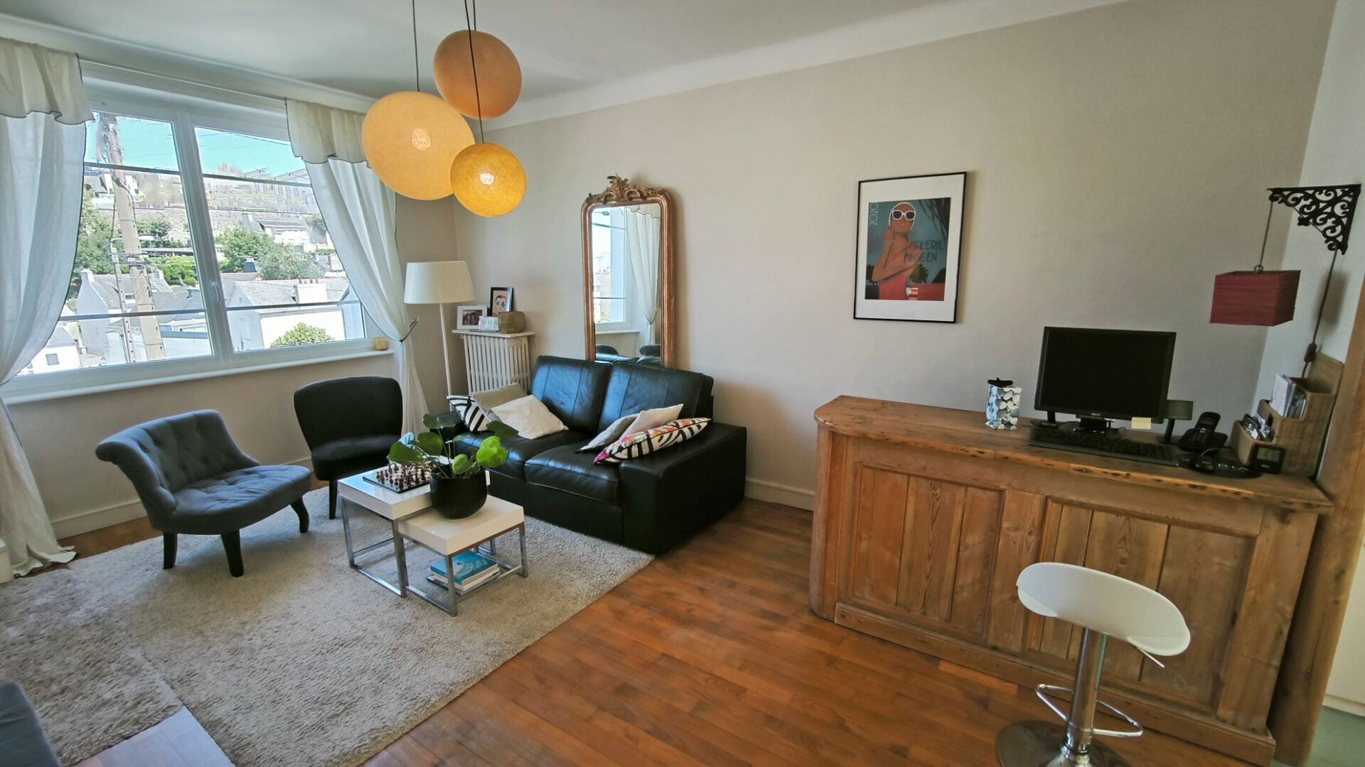 Photo Spacieuse maison des années 50 avec 5 chambres, jardin et garage à Quimper (La Tourelle) image 3/6