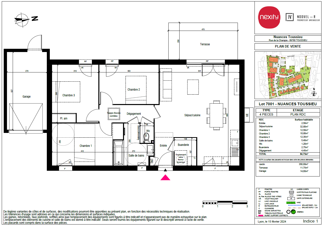 Photo Maison Toussieu 4 pièce(s) 86 m² image 4/4