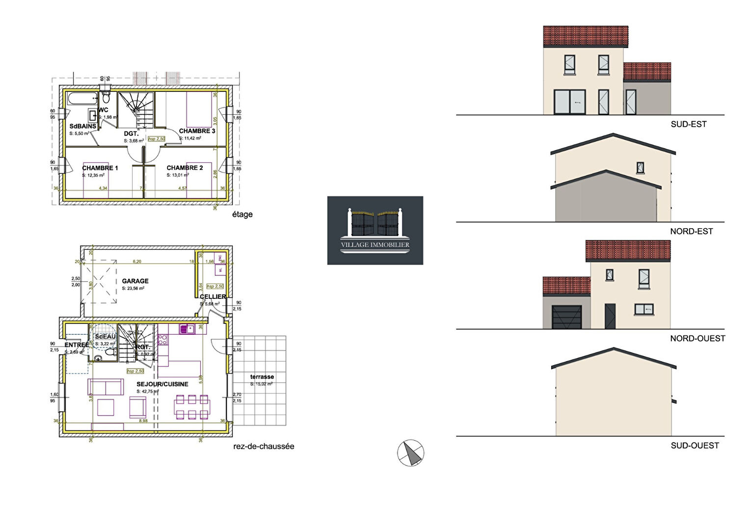 Photo TOUSSIEU - Maison de type 4 duplex image 5/5