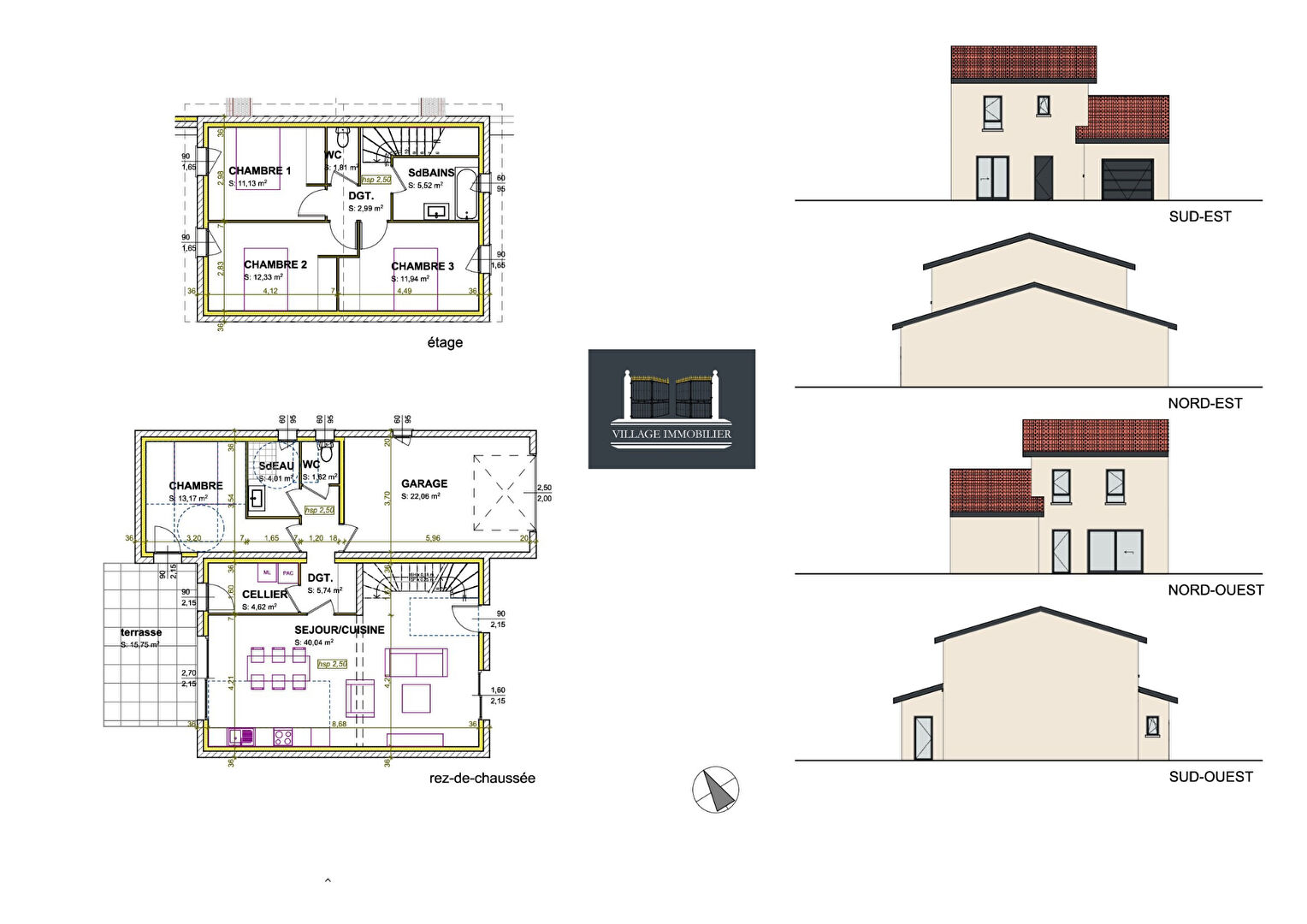 Photo TOUSSIEU - Maison de type 5 duplex image 3/5