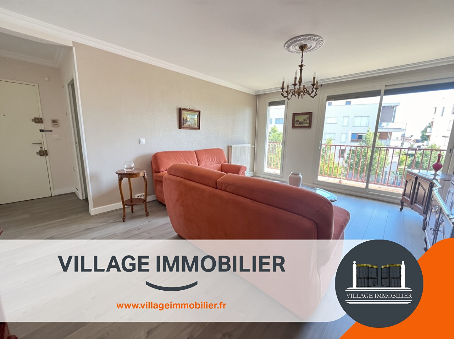 T3 de 65 m² avec balcon / Centre-ville de Saint-Priest