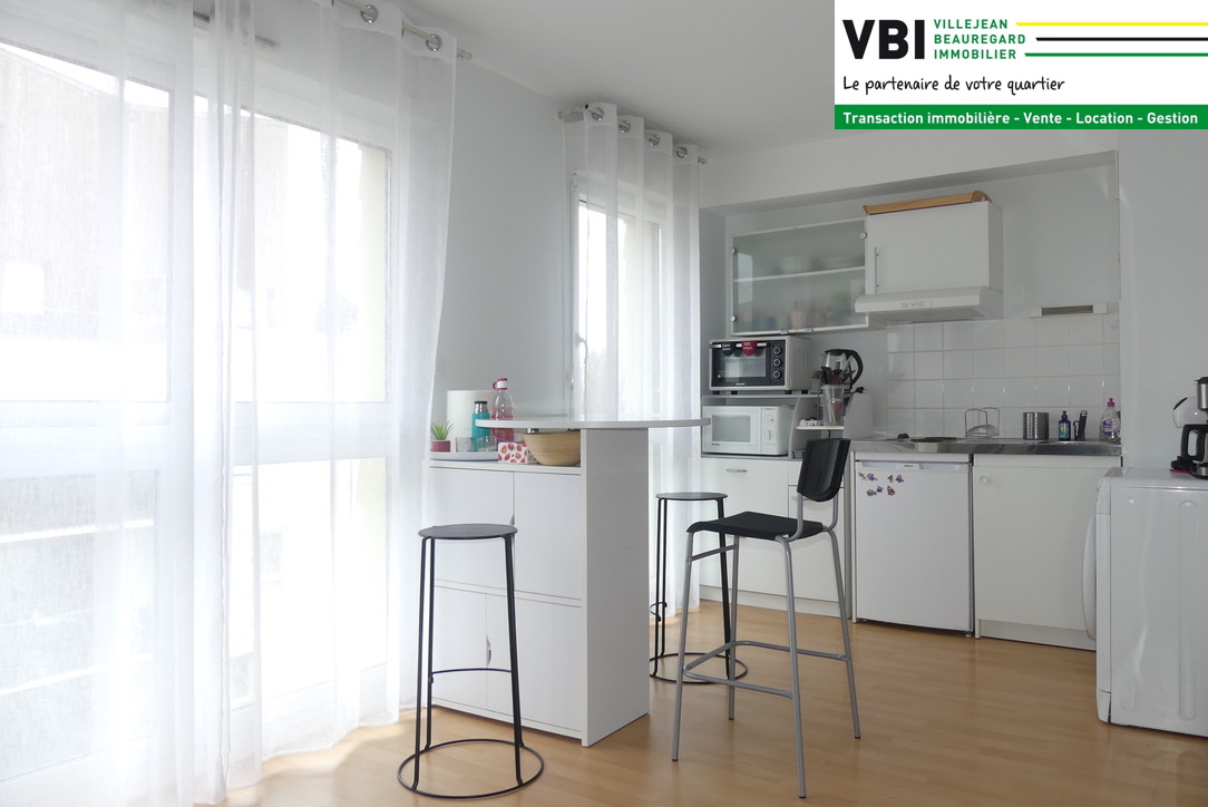 Appartement 1 pièces 27.23 m2 - Rennes BEAUREGARD