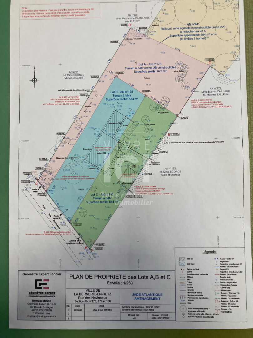 Photo Terrain La Bernerie En Retz 533 m2 Lot B image 4/5