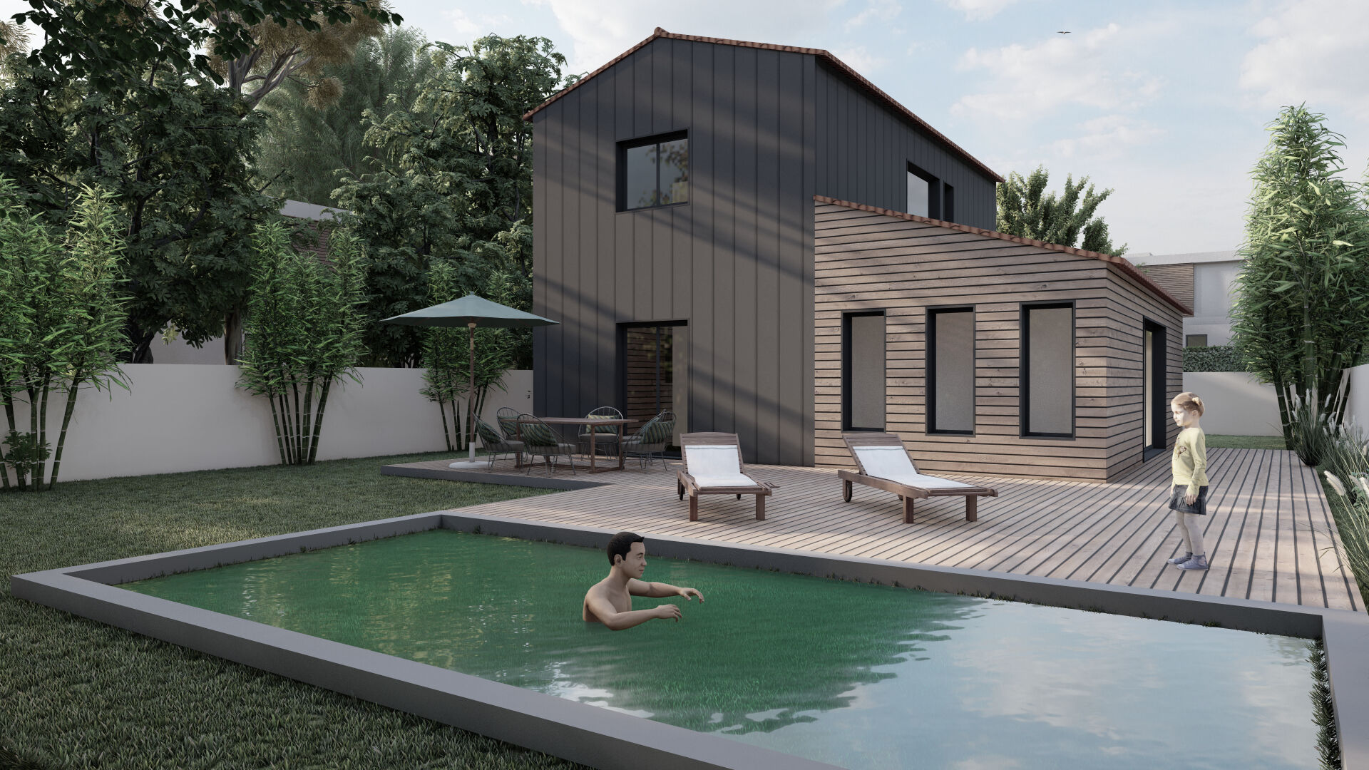 TALMONT SAINT HILAIRE - MAISON 3 CHAMBRES AVEC PISCINE