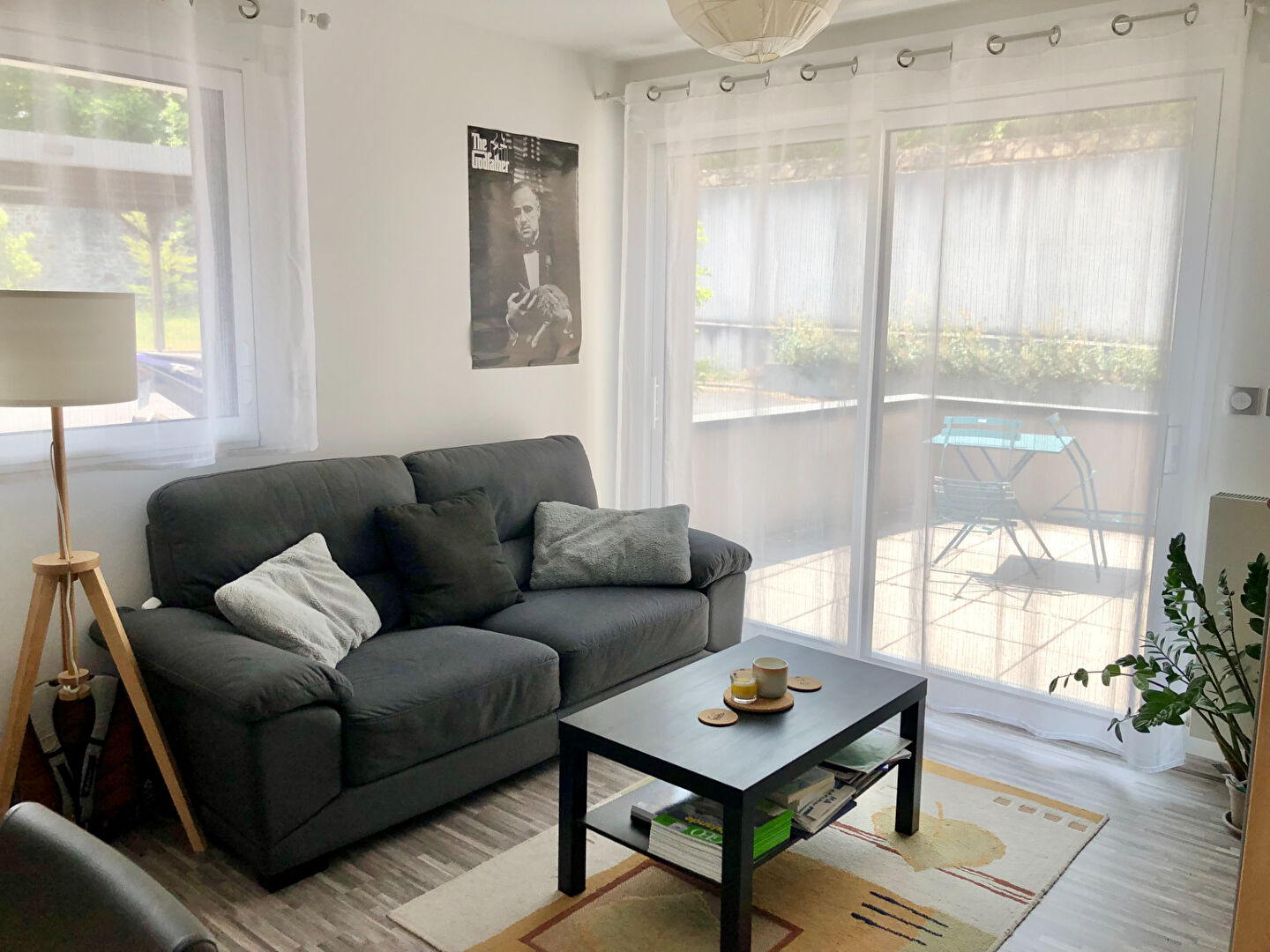 Appartement T2 en RDC avec Terrasse + Stationnement sécurisé - Butte Sainte-Anne