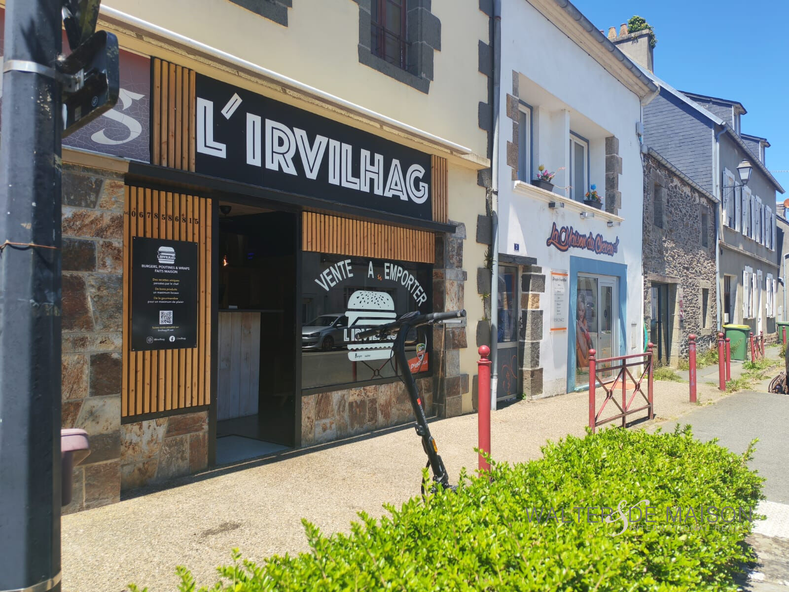 Fonds de commerce à vendre - Idéal restauration rapide et à emporter Centre d'Irvillac