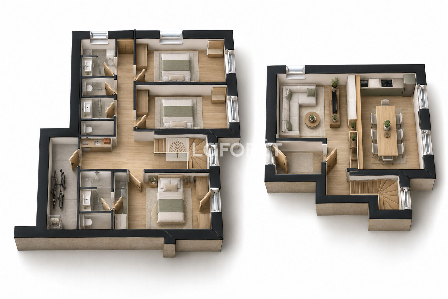 Appartement Bourg Saint Maurice 4 pièce(s) 119.24 m2