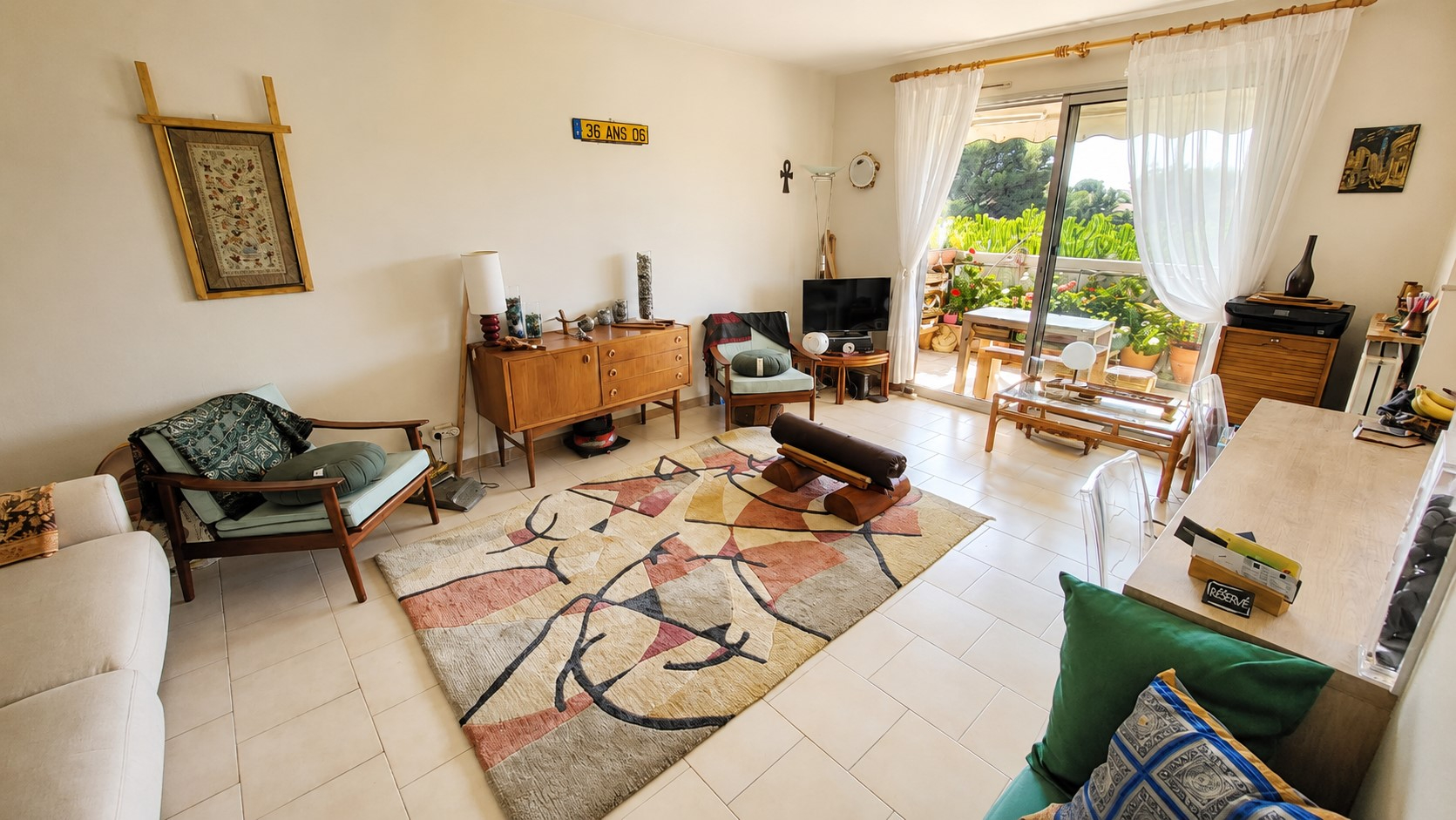 Antibes Combes - Appartement d'angle  3 pièces 65 m2 - Dernier étage