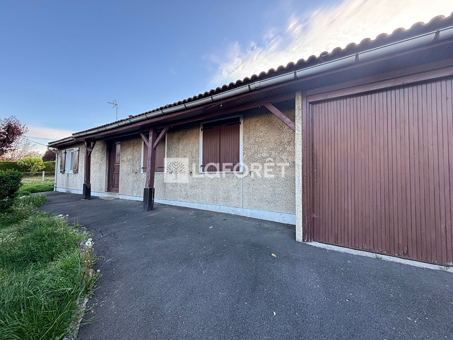 Maison plain pied individuelle - Terrain