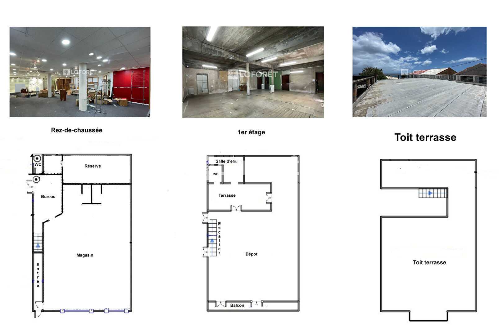 Immeuble de rapport centre ville de Basse Terre - 340 m²