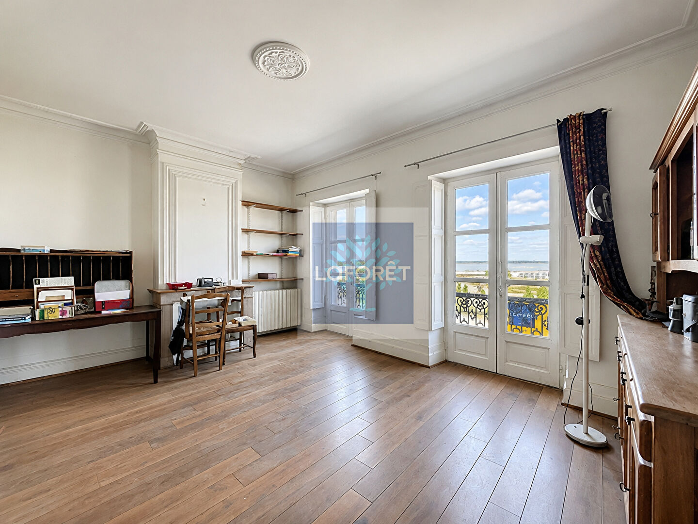 Bel appartement centre ville de Blaye vue estuaire