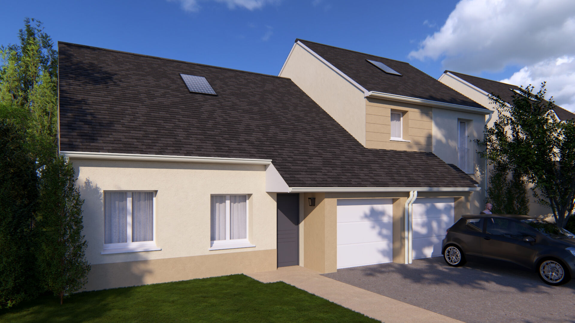 Authie Maison neuve de plain-pied 80m2