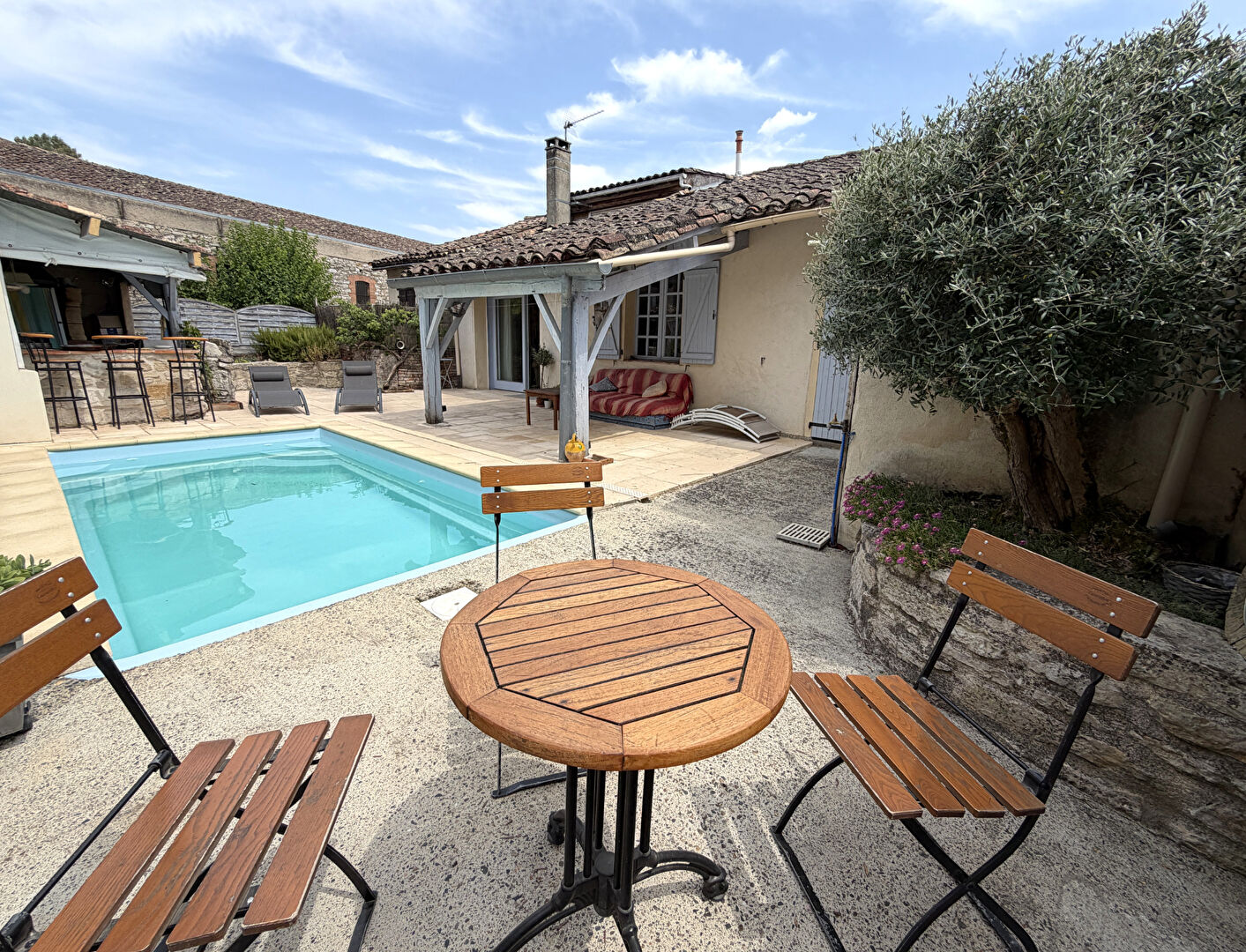 Maison de ville avec piscine