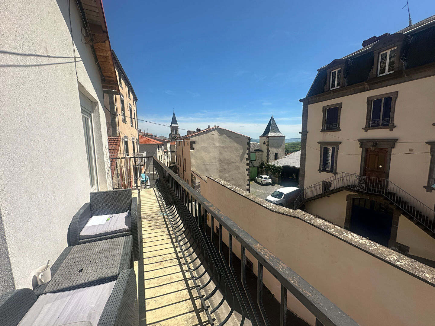 Maison 75m2, 3chs, balcons, cuvage