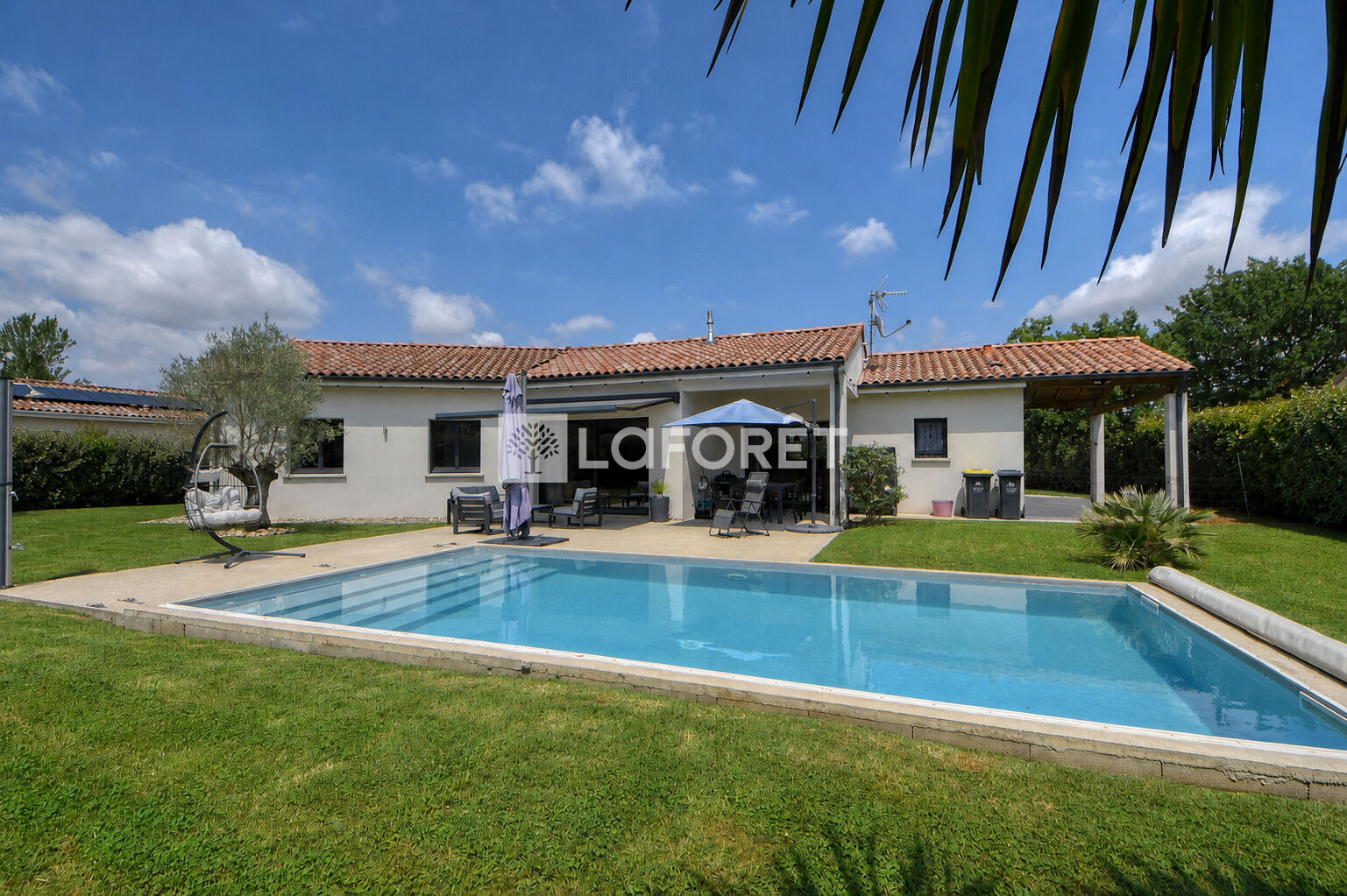 Jolie villa T4 avec piscine à vendre proche Lavaur