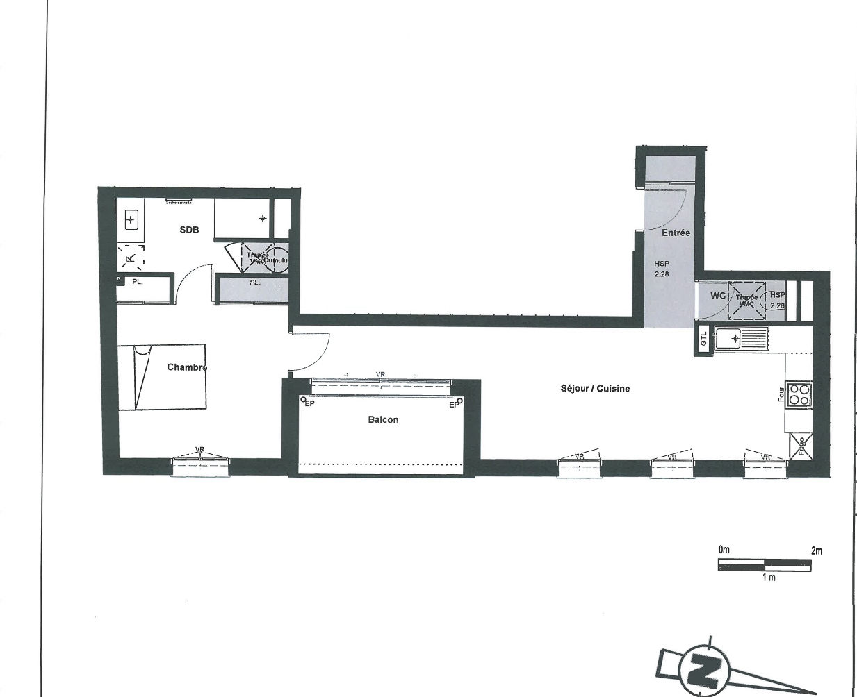 APPARTEMENTS NEUFS - FLOIRAC - 51M2