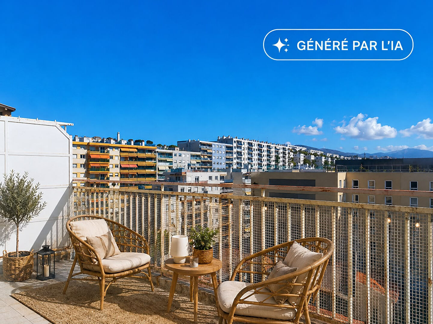 Appartement 2 pièces - Dernier étage avec terrasse