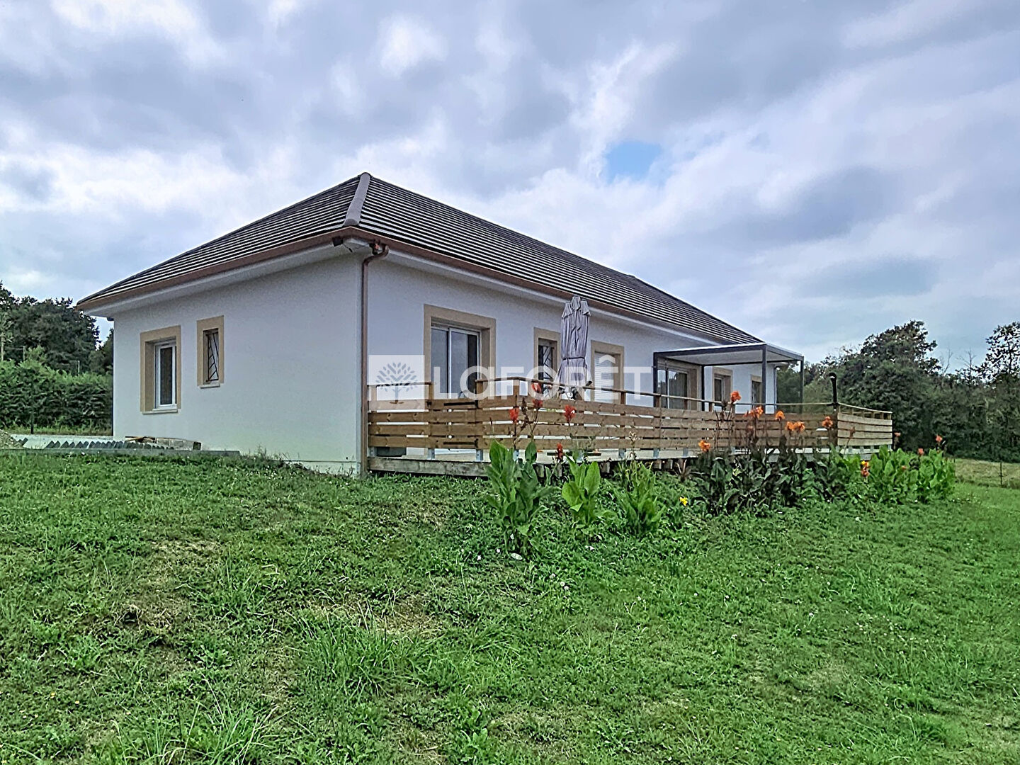 Maison contemporaine plain pied Proche ORTHEZ 5 pièce(s) 136m²