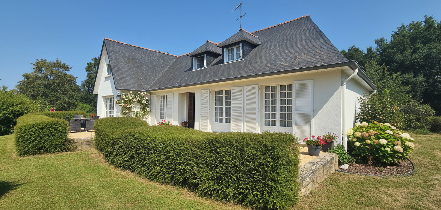 Maison Noyal Chatillon Sur Seiche - 5 chambres - 155 m2