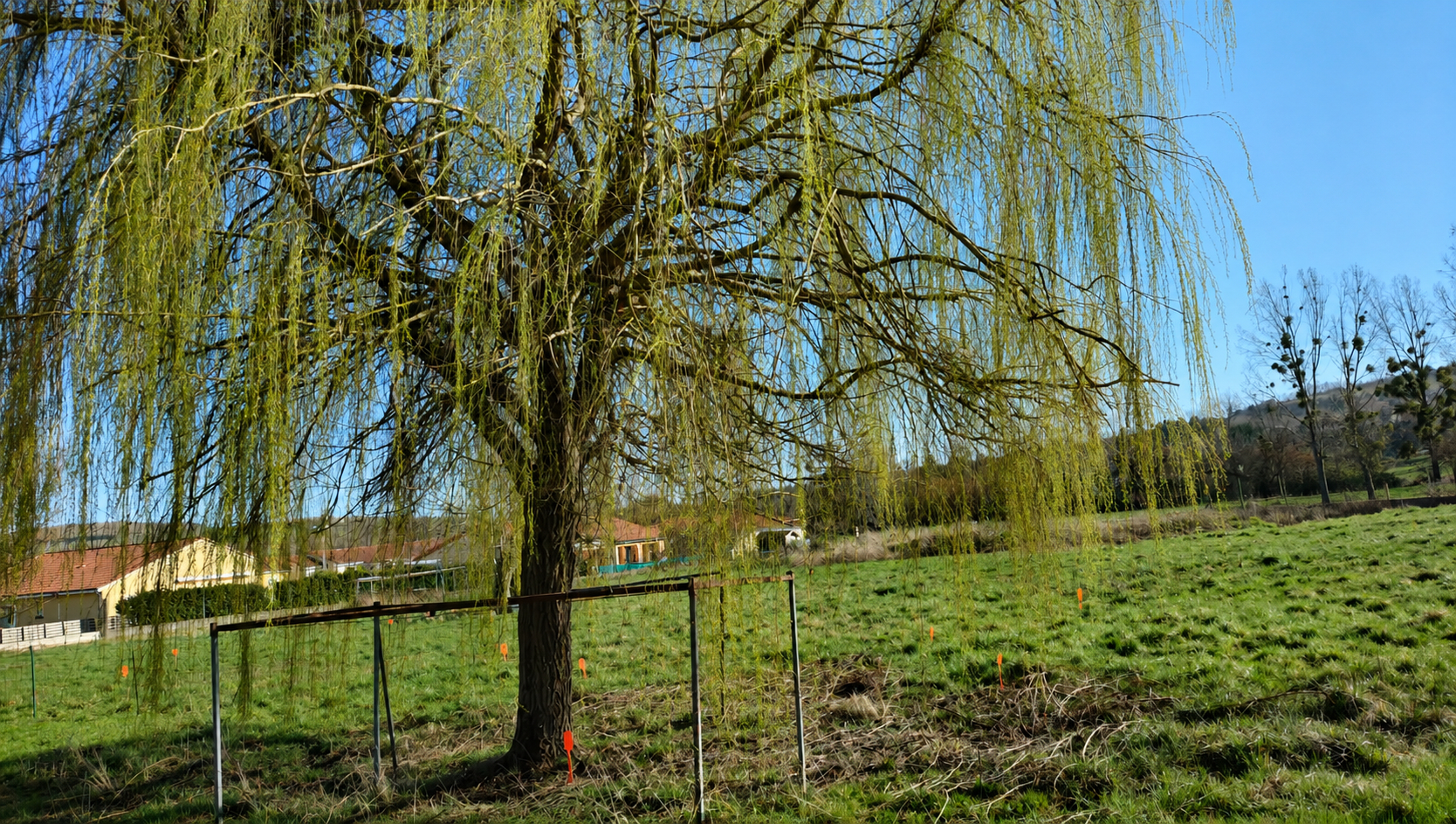 Terrain constructible viabilisé de 732 m² à Combronde