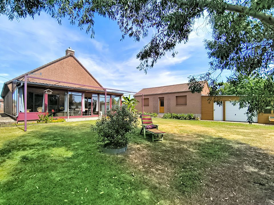 Plain-pied individuel Hergnies 5 pièces 126 m2 potentiel 216 m²